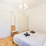Apartament Charmantes Nur 200 Meter Zum Sandstrand Mit Meerblick, Parkplatz, Klima